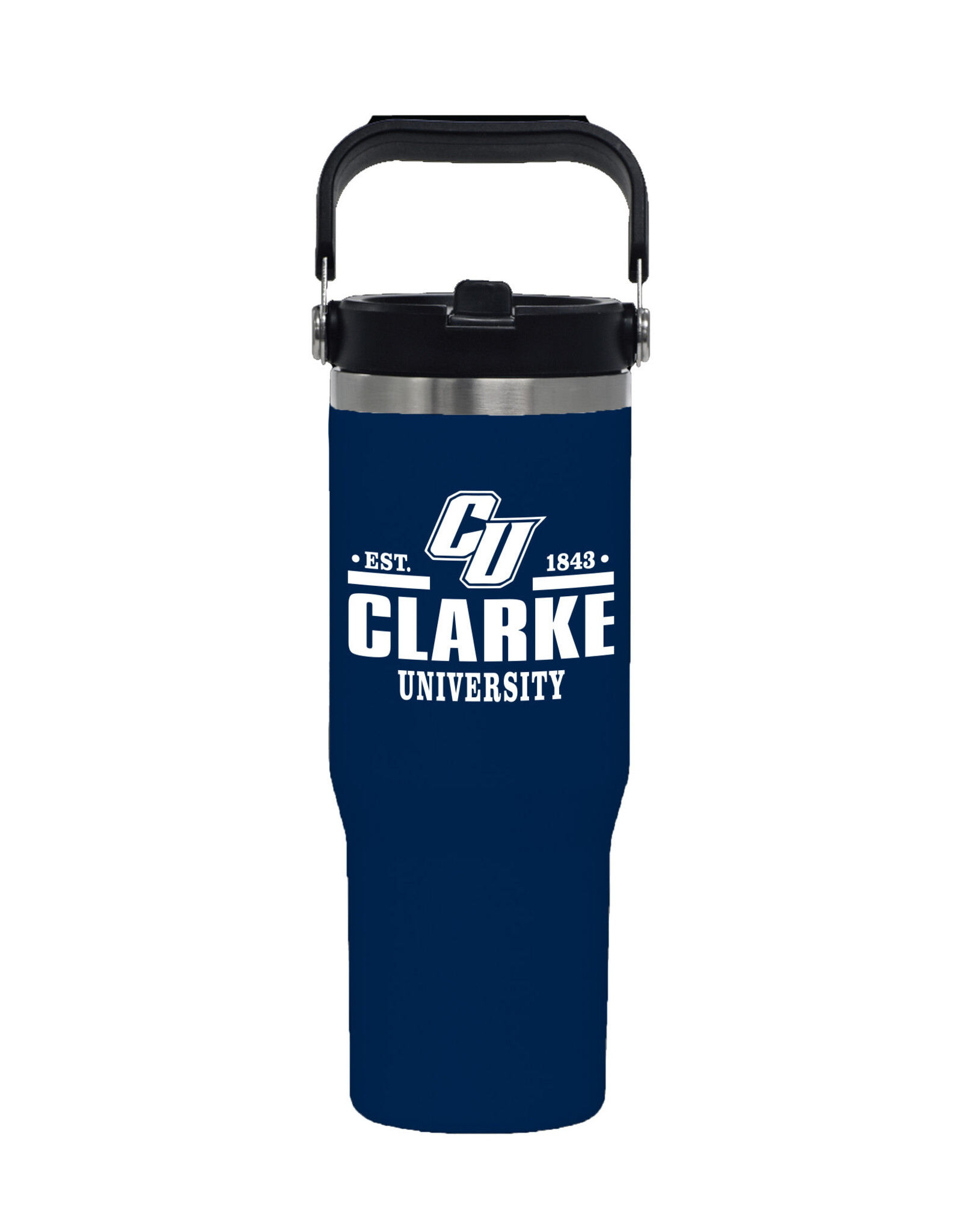 Spirit Products Spirit Products Enterprise Sport Bottle (Grey, Navy)