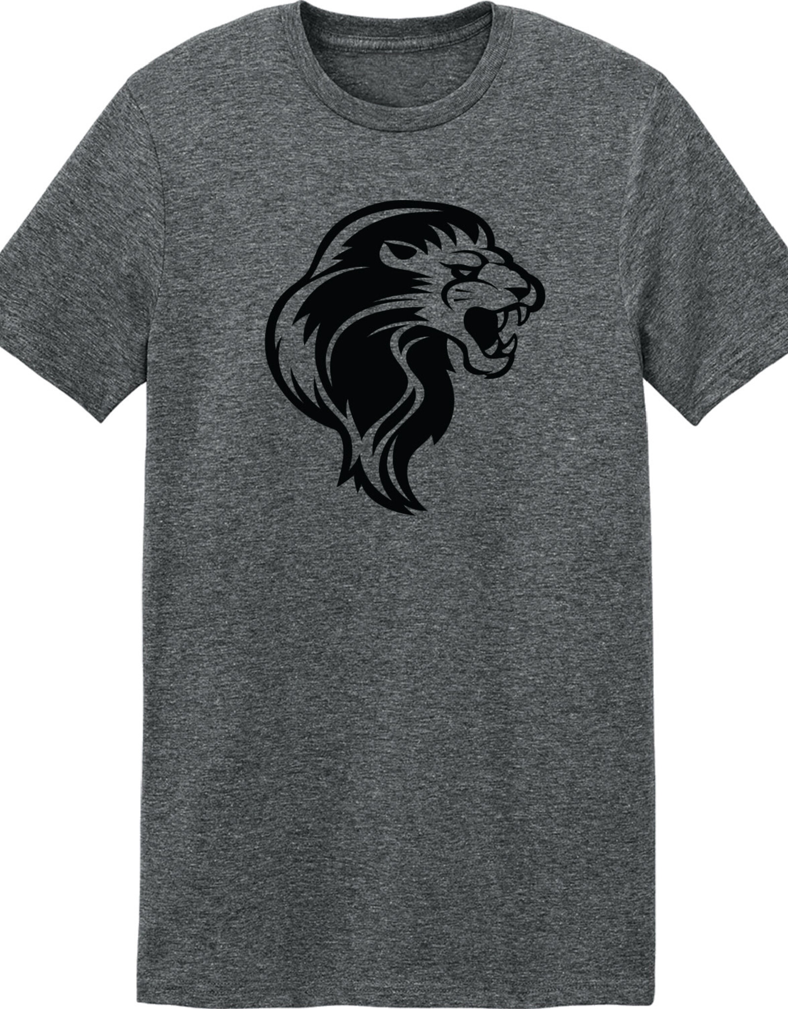 College House College House Lion Head Tee (Dark Grey)