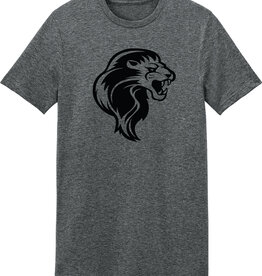 College House College House Lion Head Tee (Dark Grey)