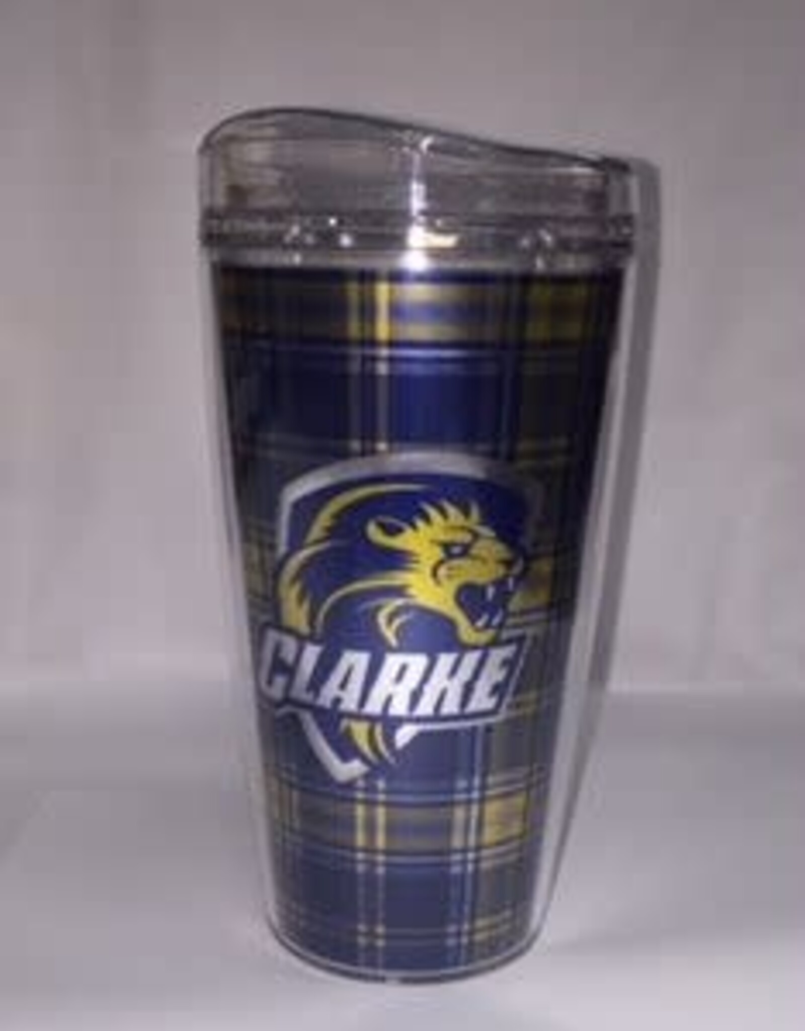 16 oz. Plaid Insulated Travel Tumbler