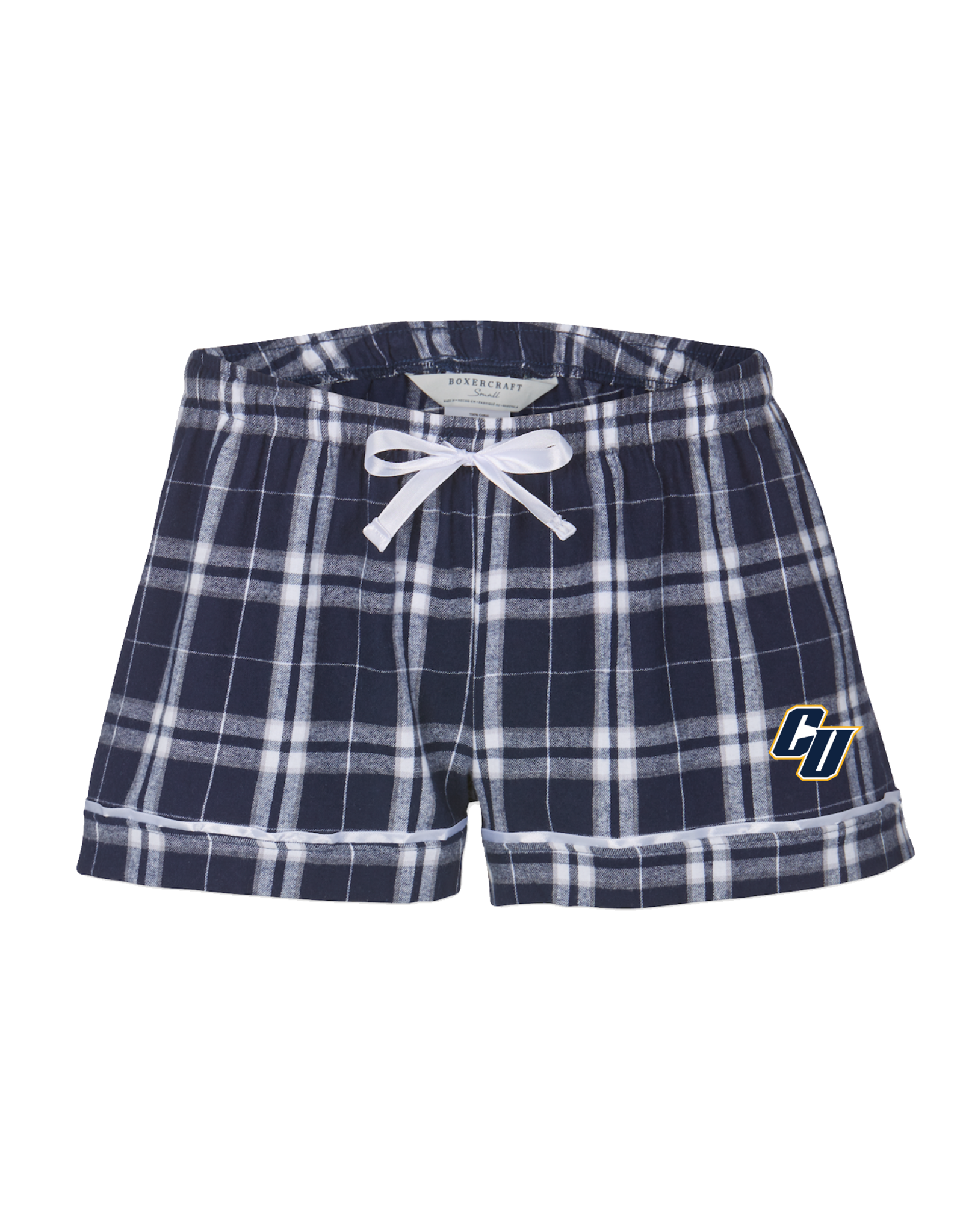 Boxercraft Boxercraft Flannel Shorts (Navy/Silver, Navy/Gold)