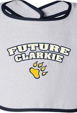 Infant Contrast Navy/Gold Bib