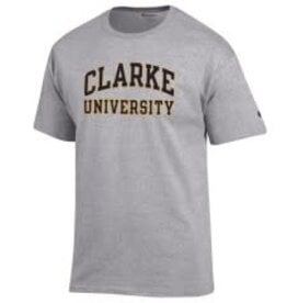 Champion Champion Basic 2-Color Arch Short Sleeve T-Shirt Oxford Gray
