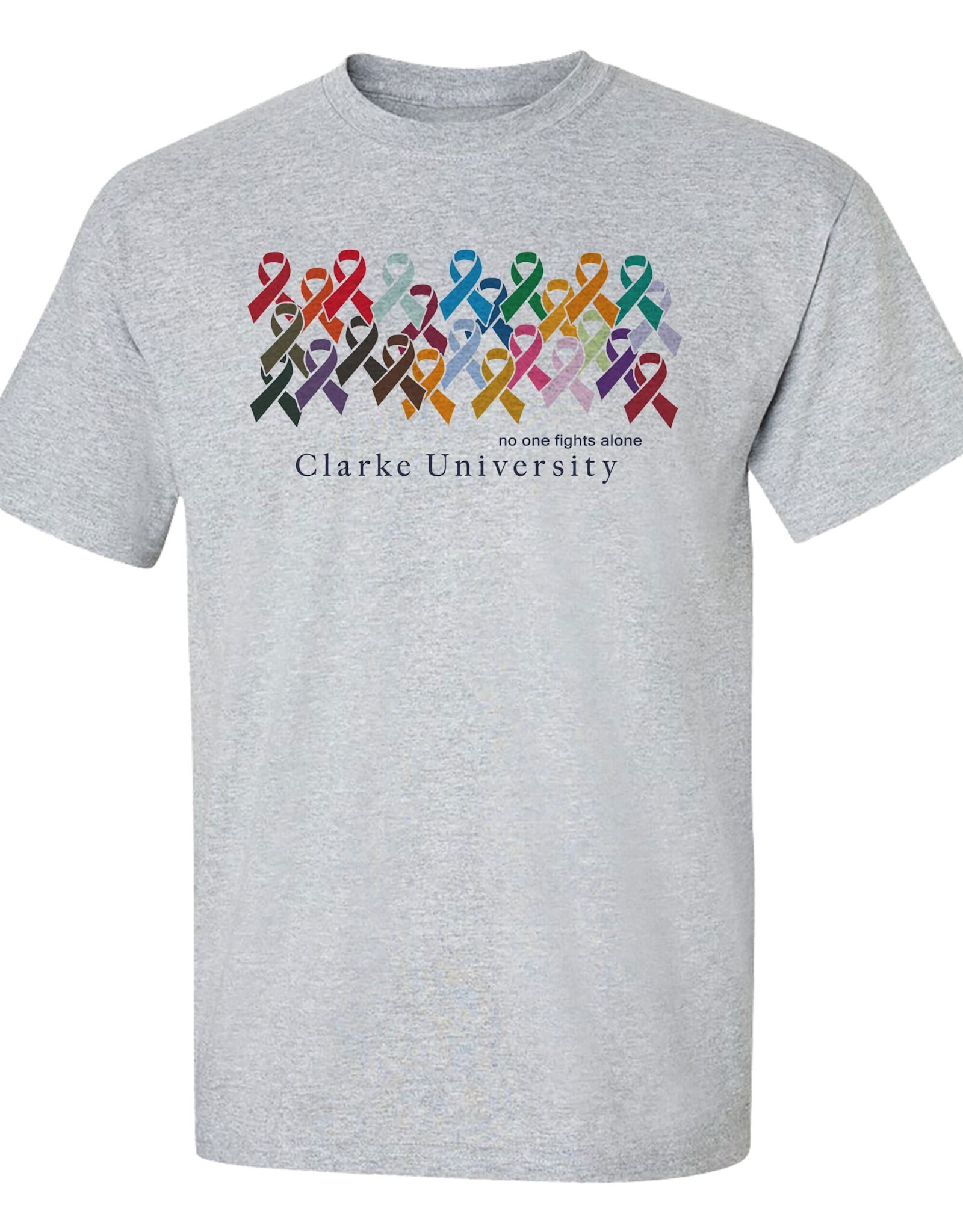 MV Sport No One Fights Alone Tee (Gray)