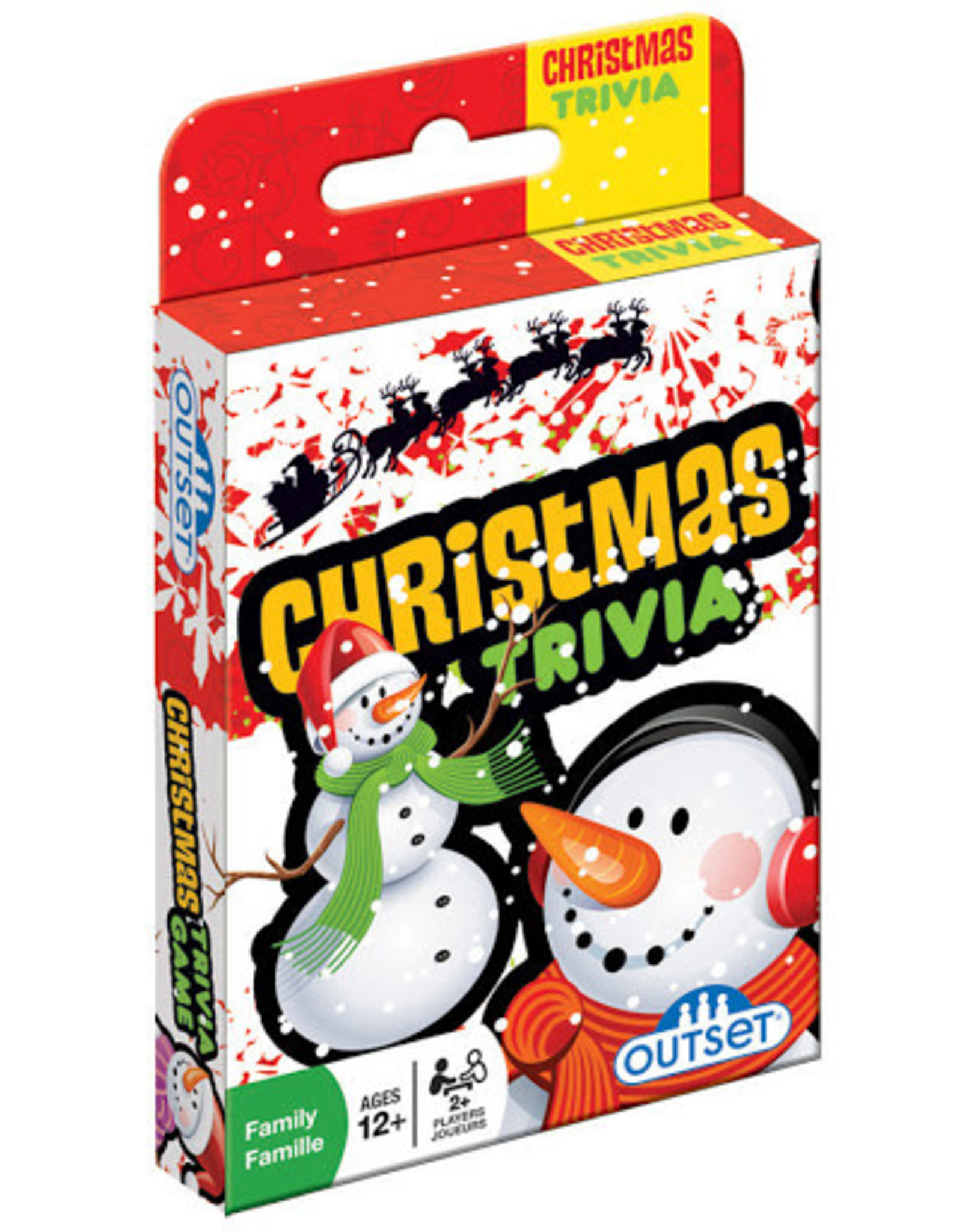 Outset Media Christmas Trivia Card Game