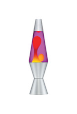 Lava 14.5" Lava Lamp - Yellow/Purple/Silver