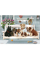 Cobble Hill Porch Swing Buddies Tray Puzzle