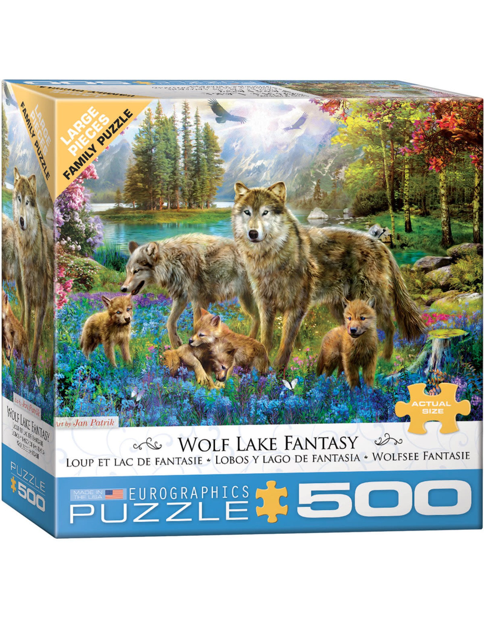 Eurographics Wolf Lake Fantasy 500 pc