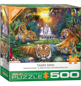 Eurographics Tiger's Eden by Jan Patrik 500 pc