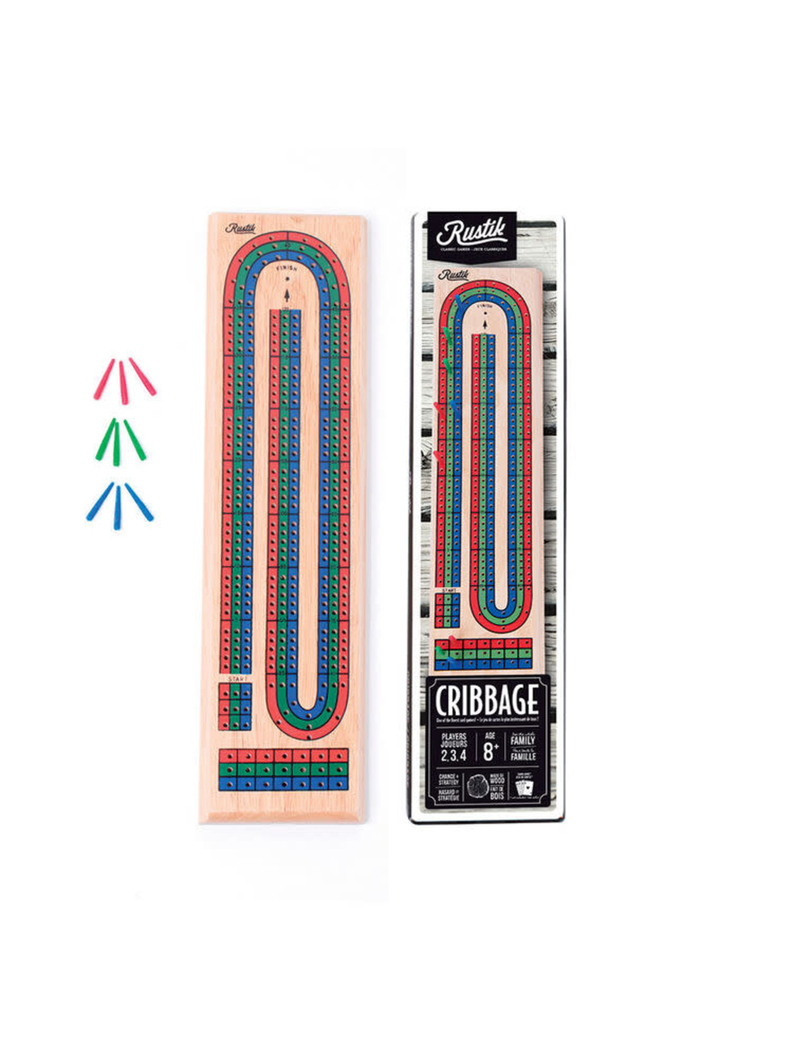 Rustik Rustik Cribbage Board