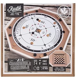 Rustik Rustik Crokinole 2 in 1 Board