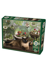 Cobble Hill Terrarium Cat 1000 pc