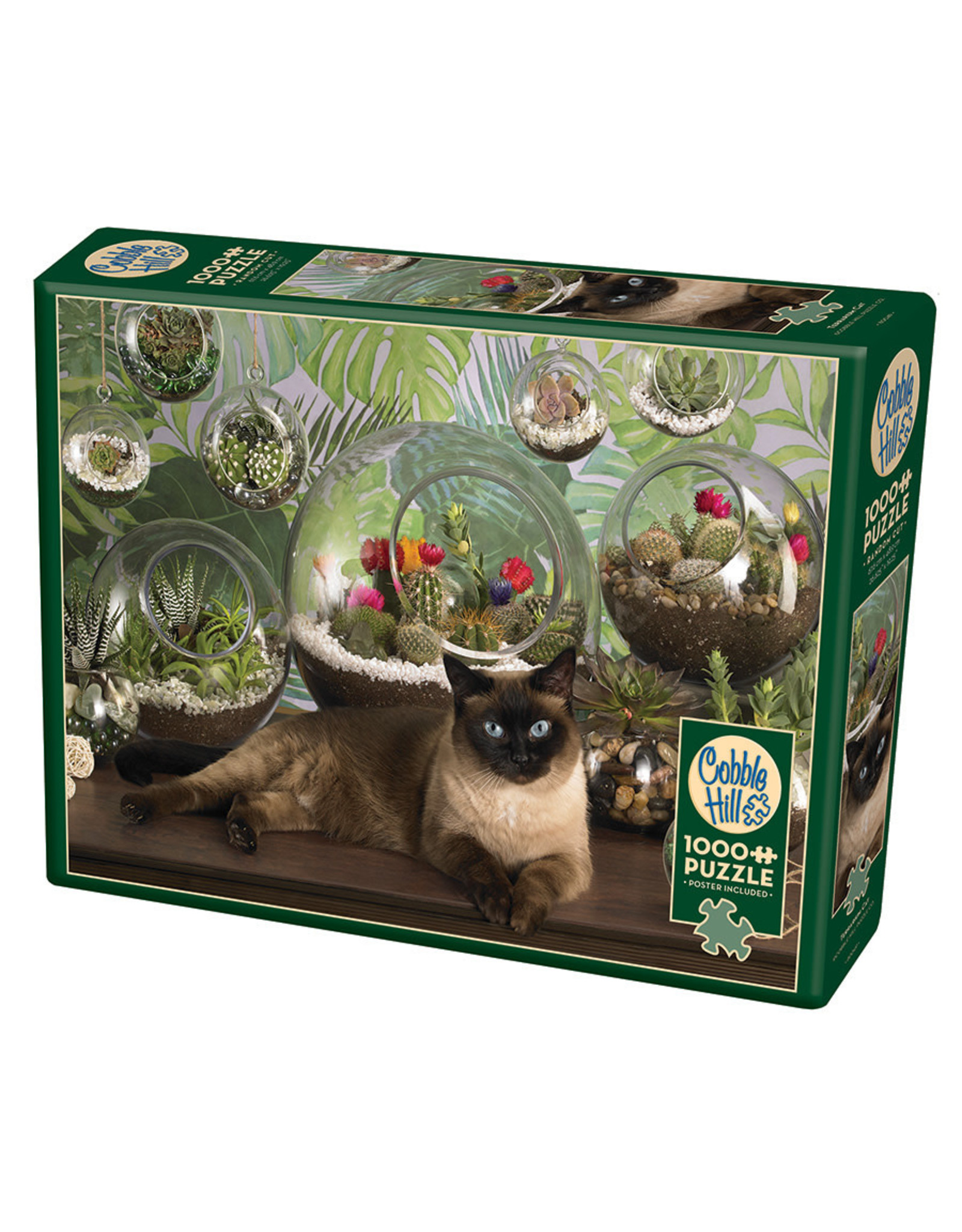 Cobble Hill Terrarium Cat 1000 pc