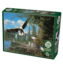 Cobble Hill Nesting Eagles 1000 pc