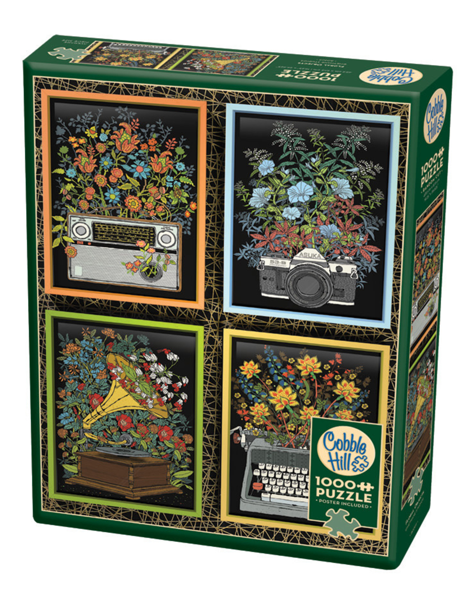 Cobble Hill Floral Objects 1000 pc
