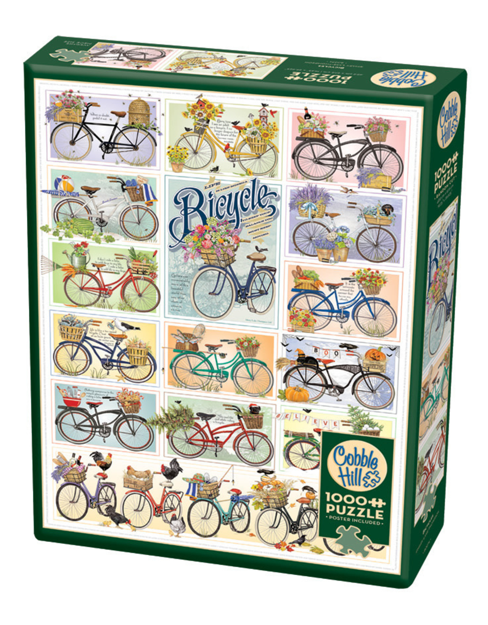 Cobble Hill Bicycles 1000 pc