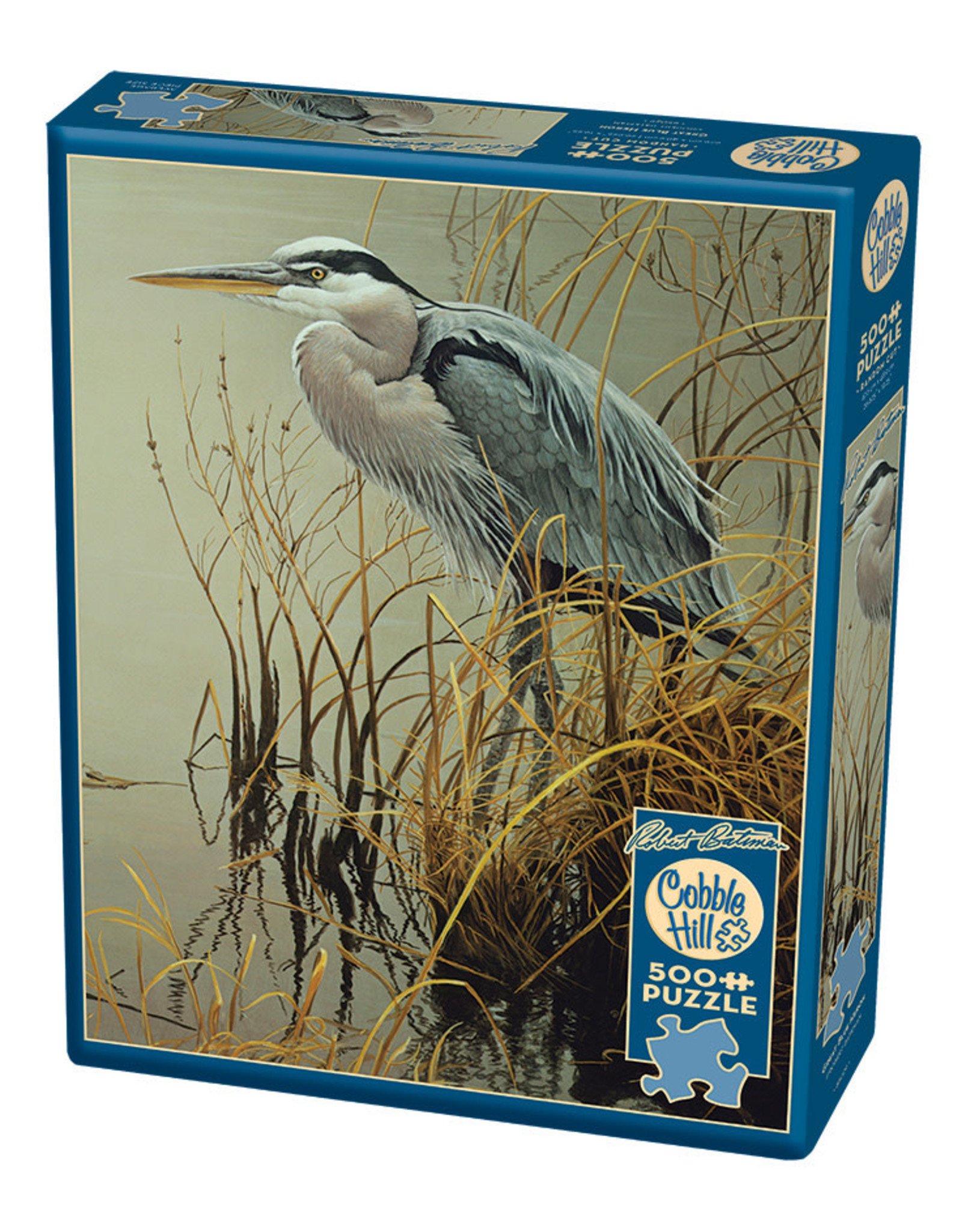 Cobble Hill Great Blue Heron 500 pc