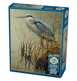 Cobble Hill Great Blue Heron 500 pc