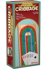 Cribbage Board with Cards