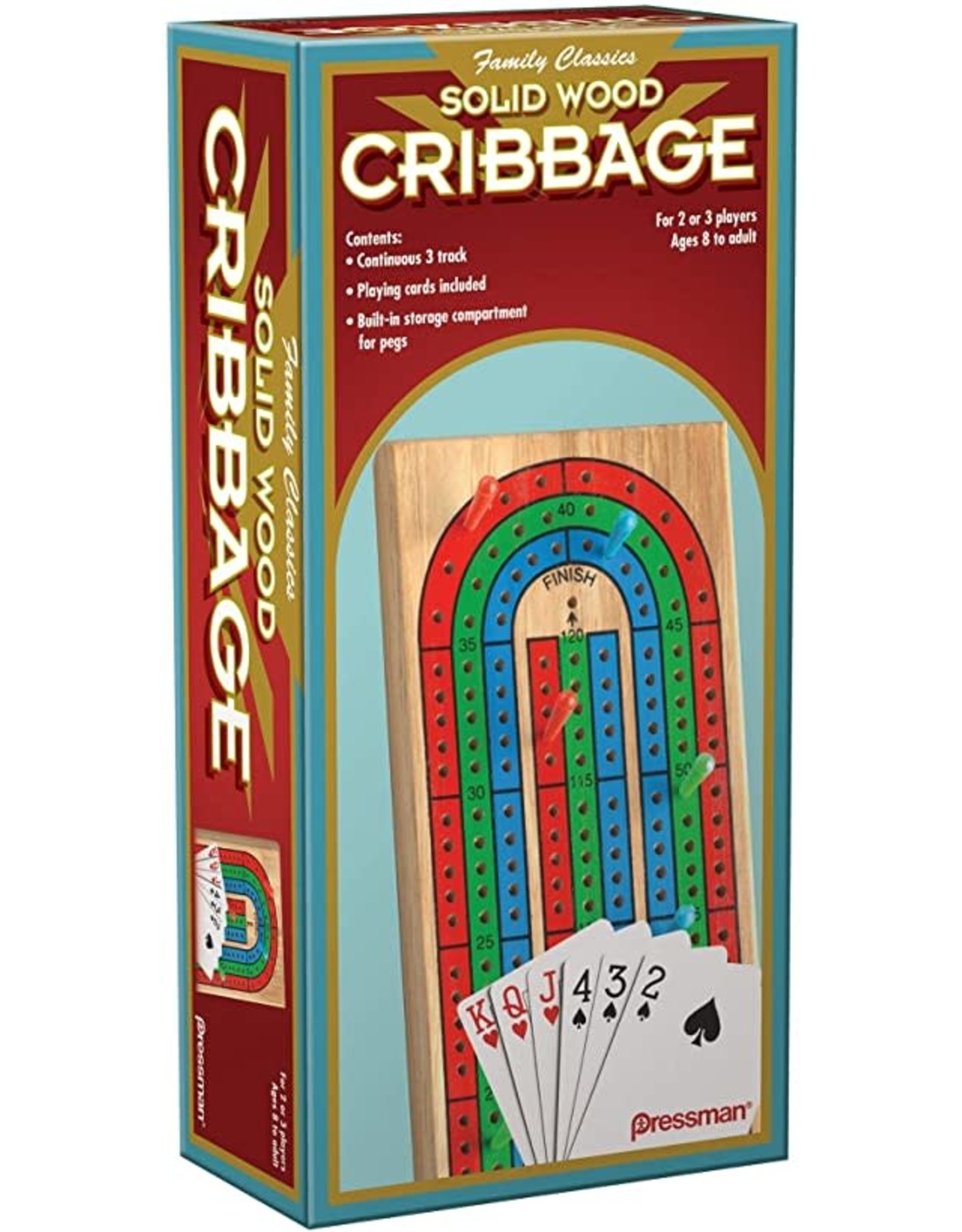 Cribbage Board With Cards Tumbleweed Toys