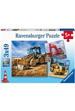 Ravensburger Diggers At Work! 3x49 pc