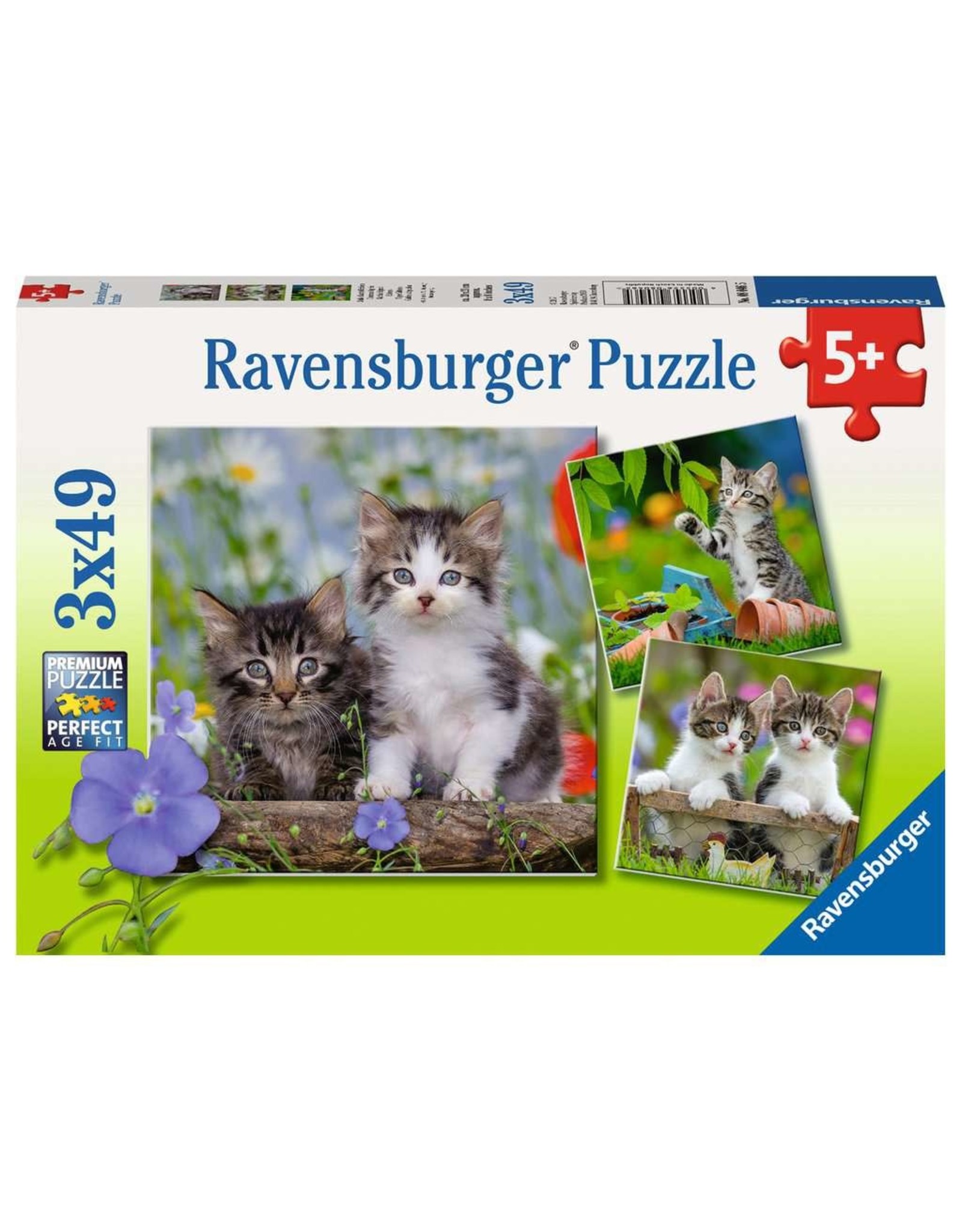 Ravensburger Cuddly Kittens 3x49 pc