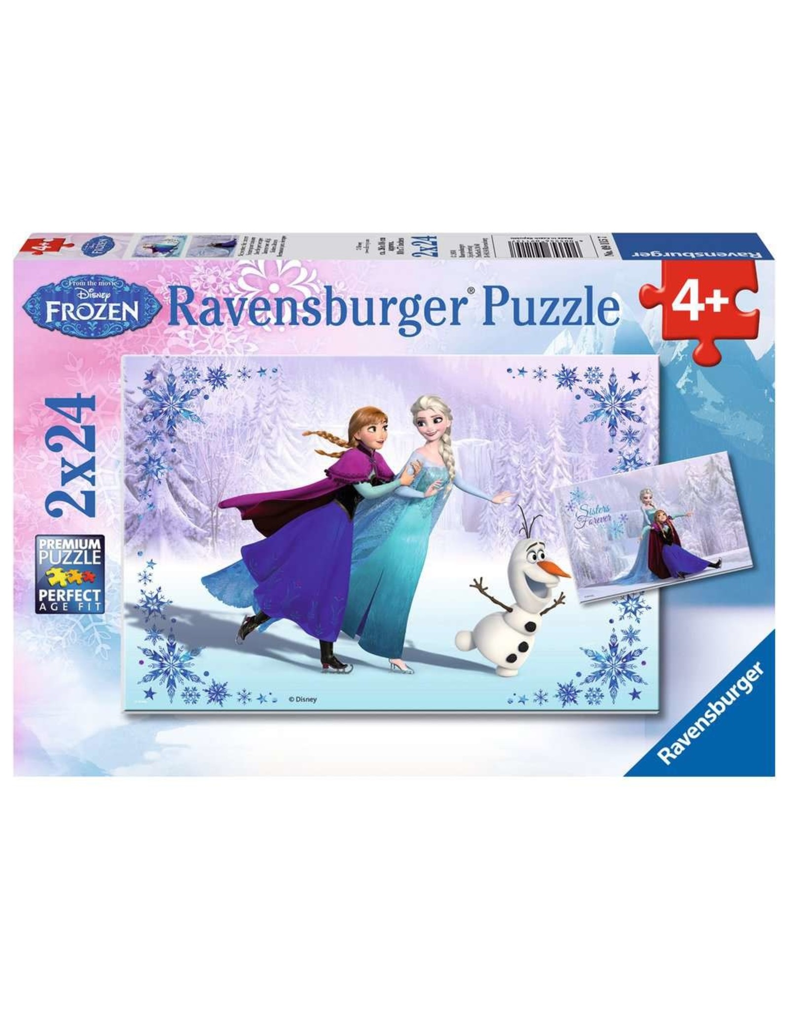 Ravensburger Frozen: Sisters Always 2x24 pc