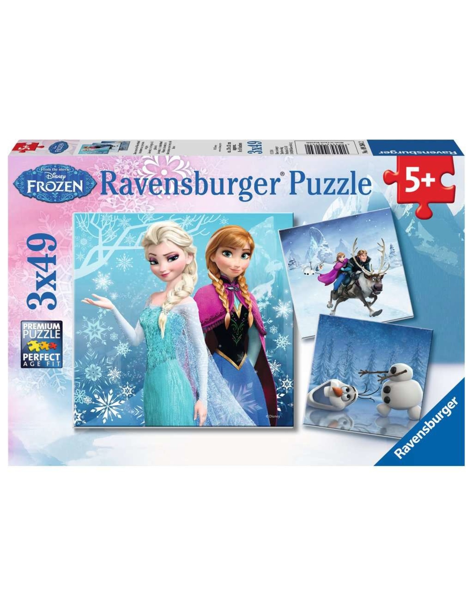 Ravensburger Frozen: Winter Adventures 3x49 pc