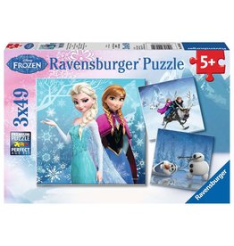 Ravensburger Frozen: Winter Adventures 3x49 pc