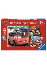 Ravensburger Disney Cars: Worldwide Racing Fun 3x49 pc