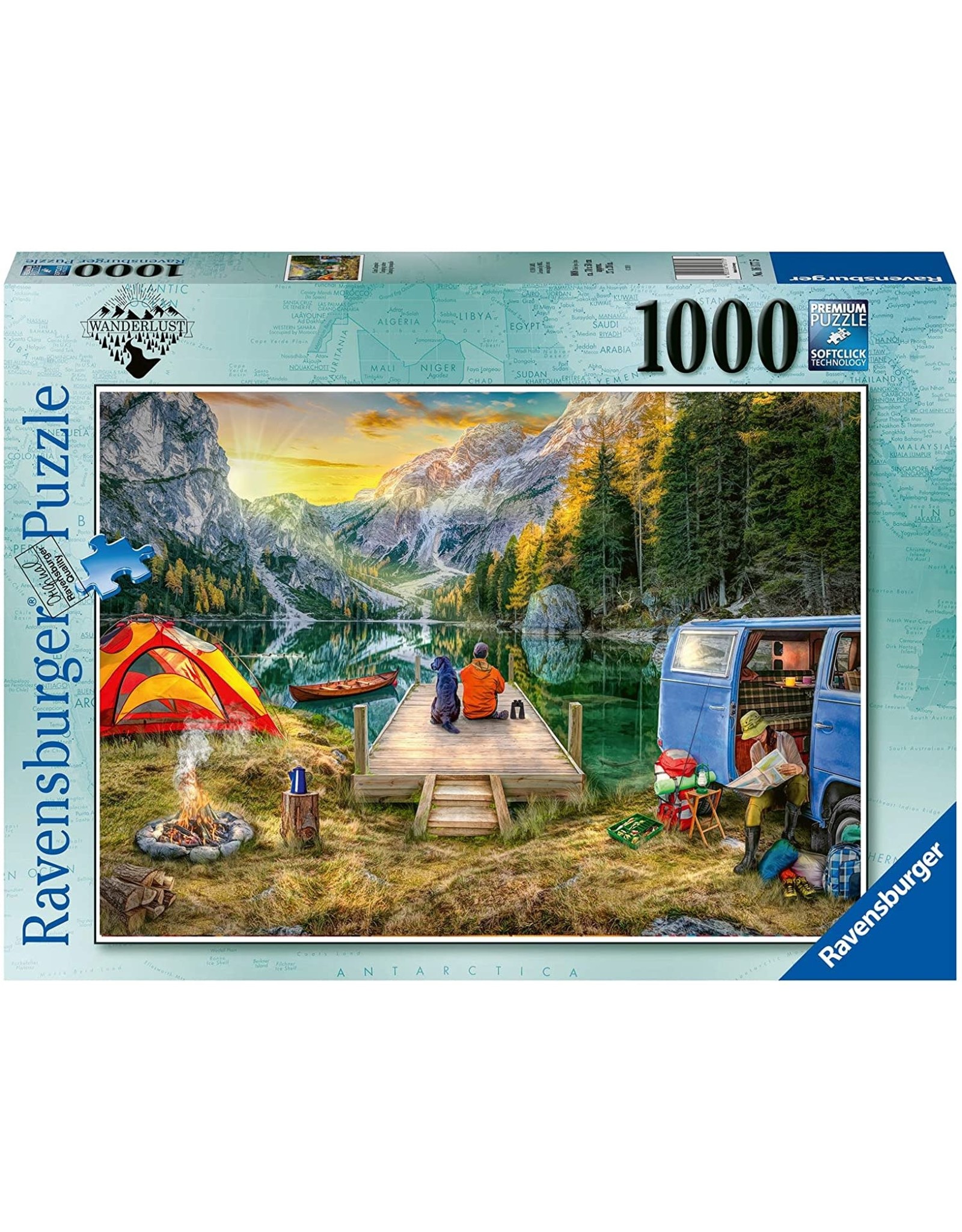 Ravensburger Calm Campsite 1000 pc