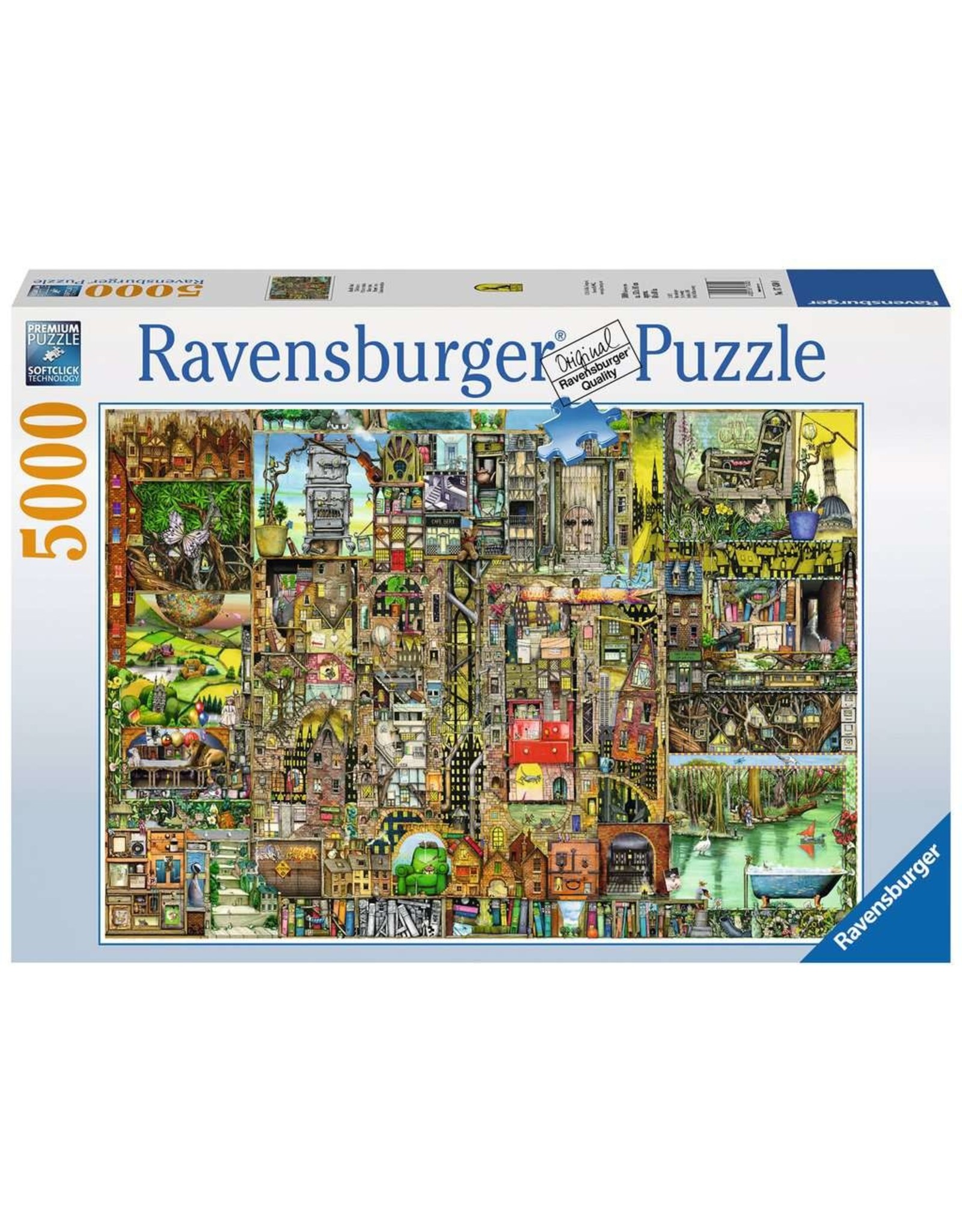 Ravensburger Colin Thompson: Bizarre Town 5000 pc