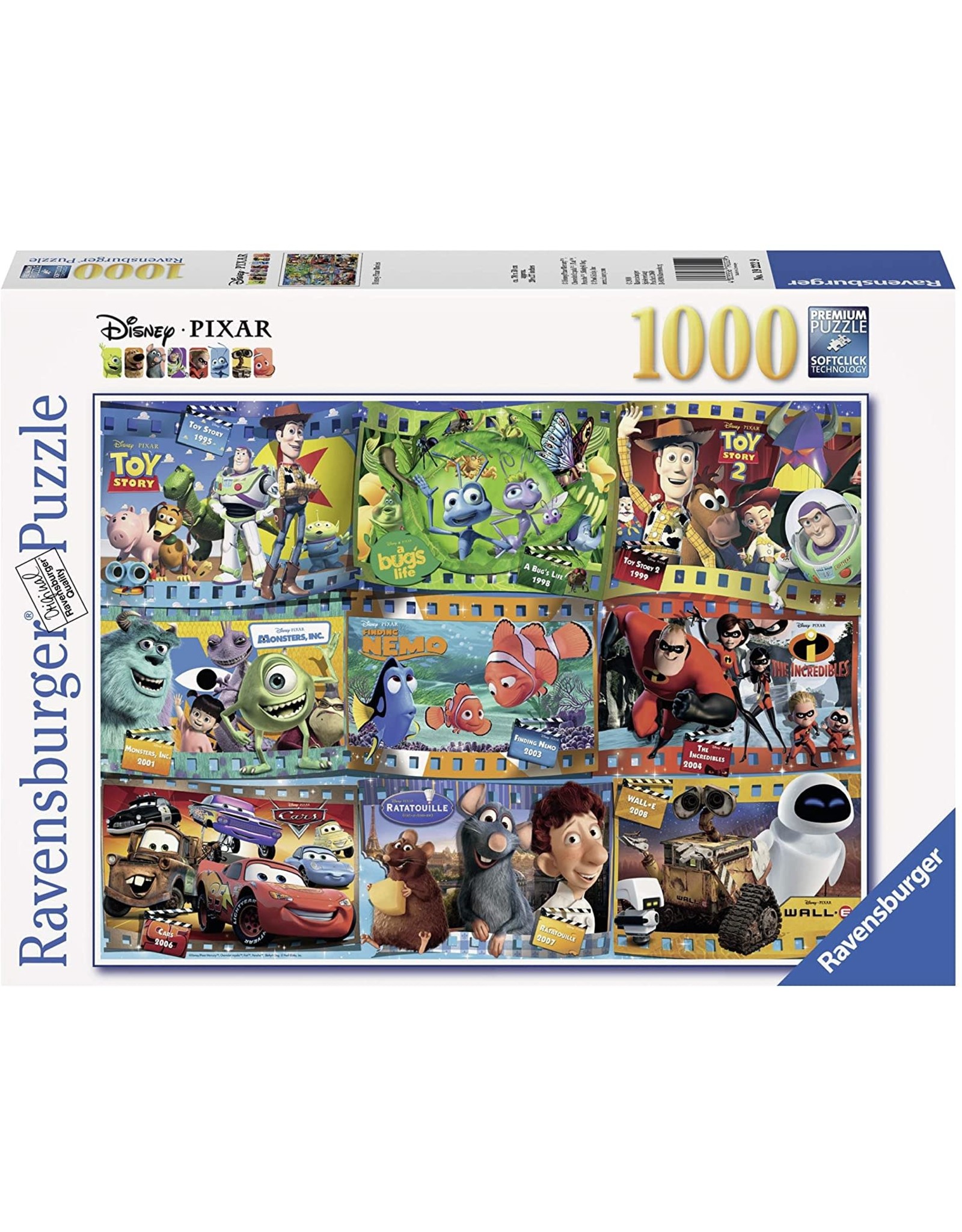 Ravensburger Disney-Pixar Movies 1000 pc