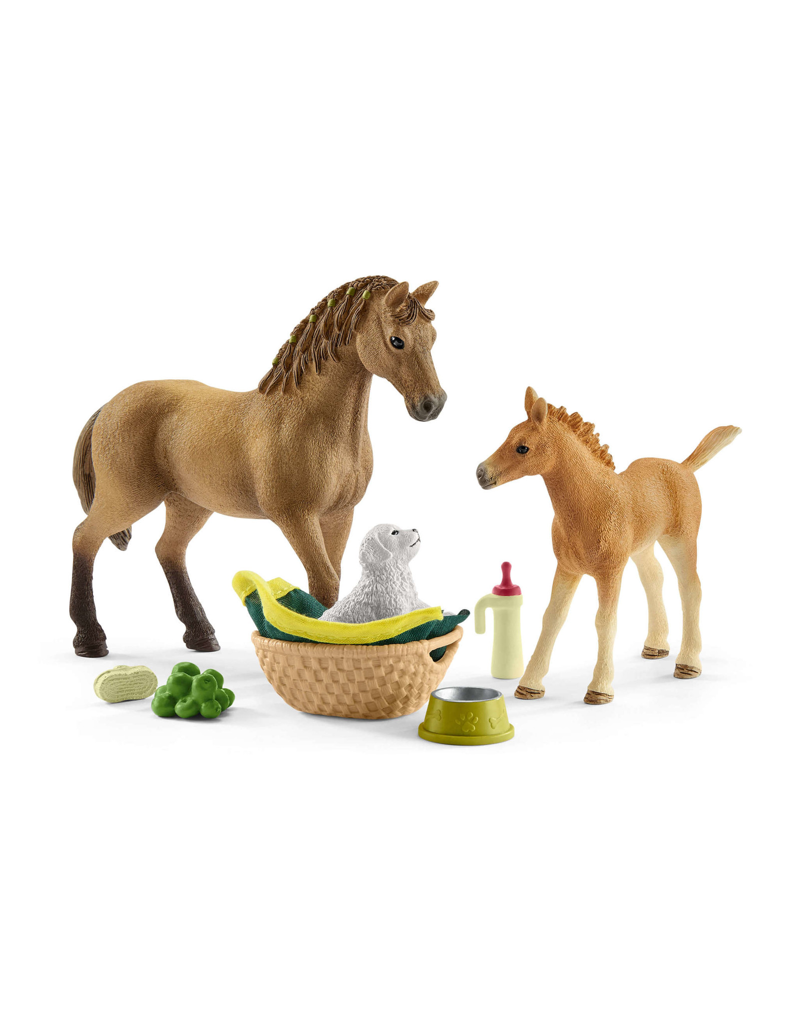 Schleich Sarah's Baby Animal Care with Quarter Horse