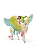 Schleich Fairy Surah with Glitter Pegasus