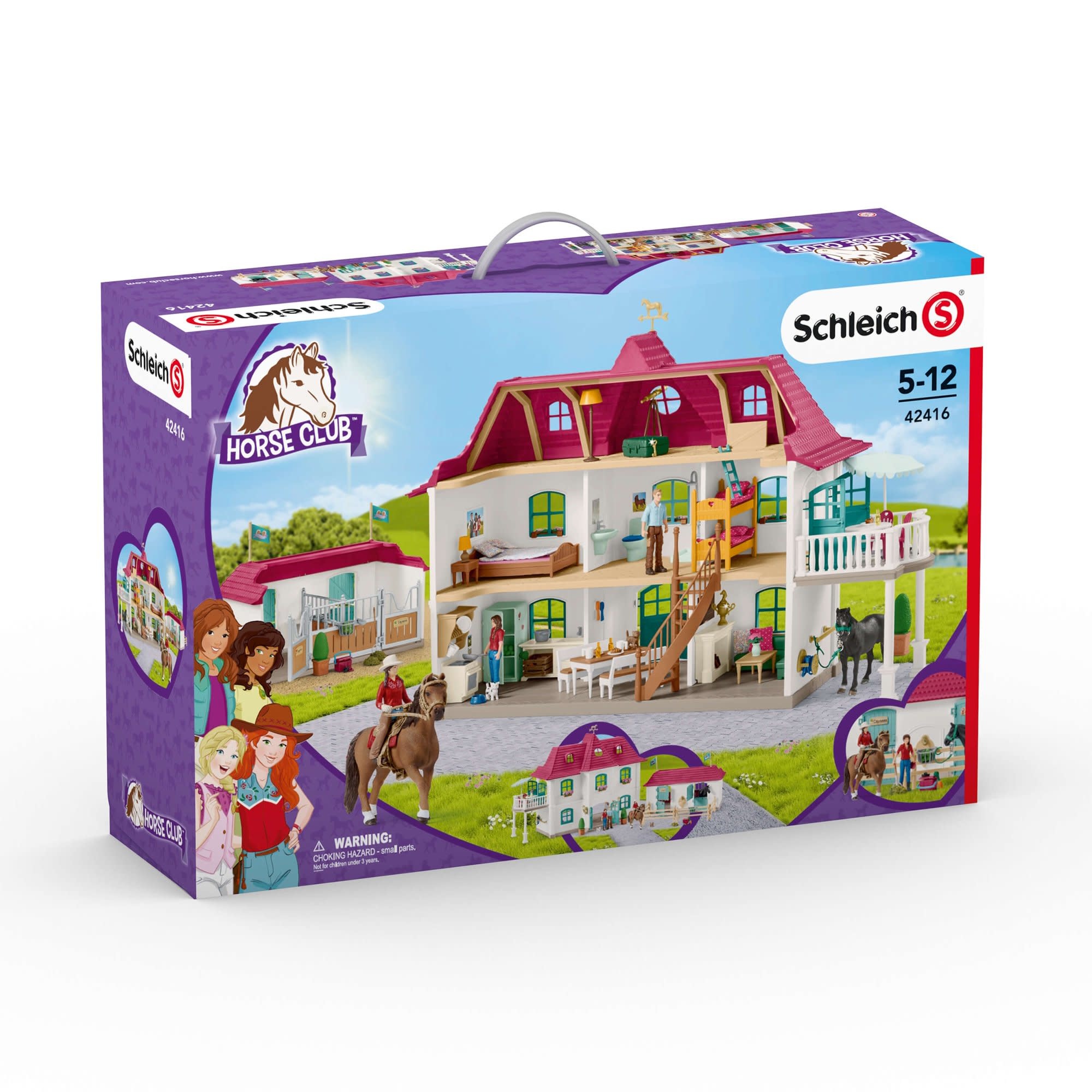 large toy horse barn