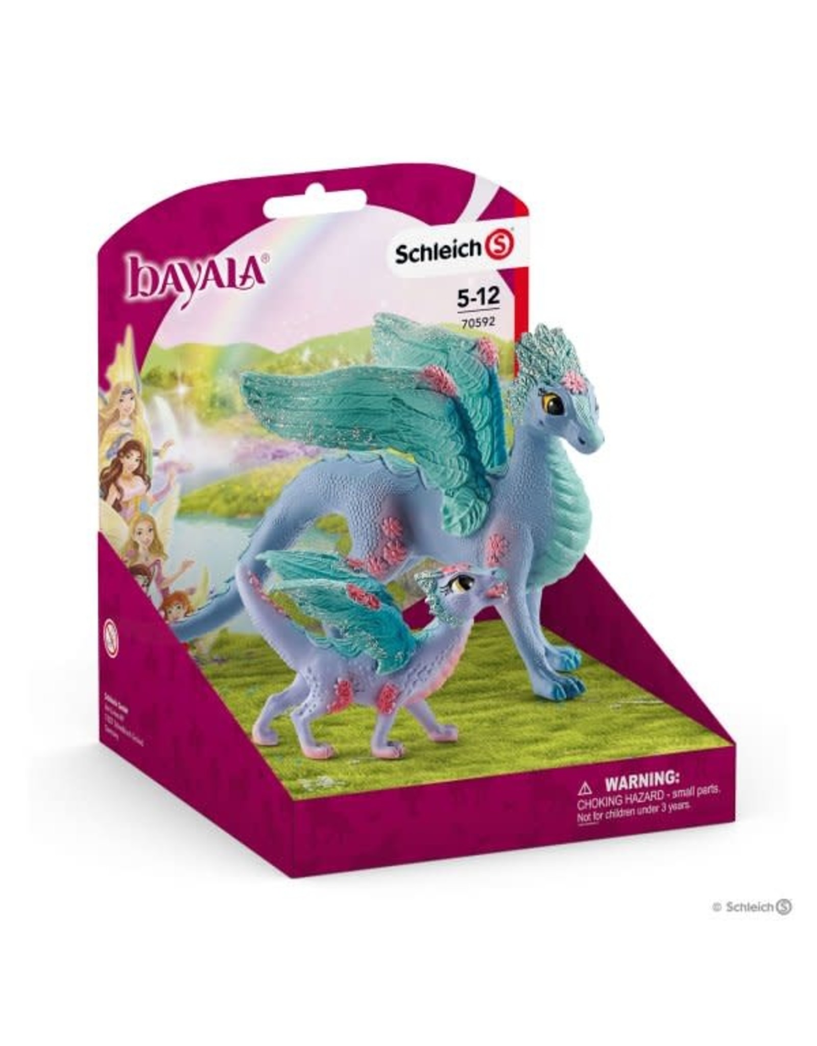 Schleich Flower Dragon and Baby