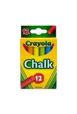 Crayola Crayola 12pc Multi Coloured Chalk