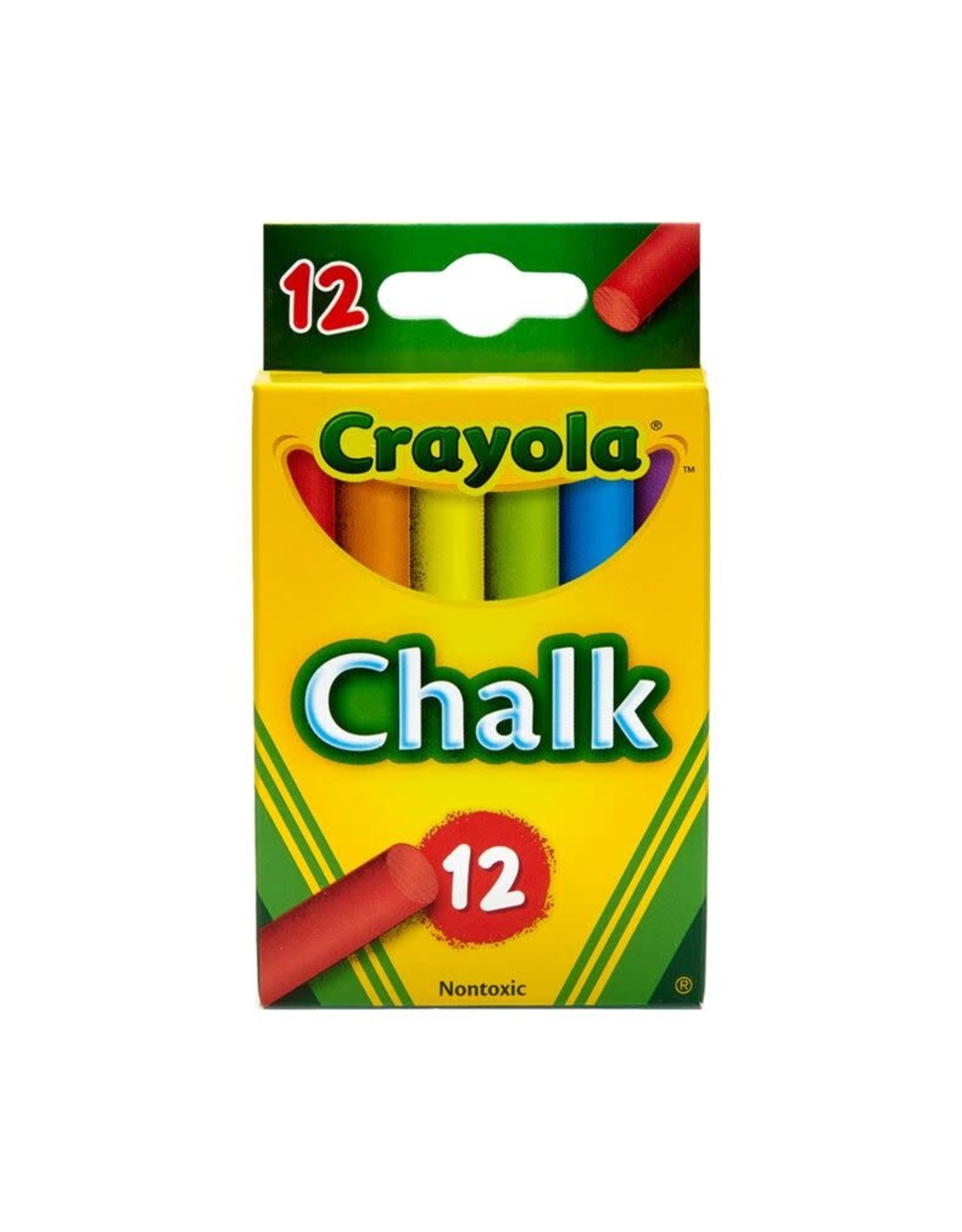 Crayola Crayola 12pc Multi Coloured Chalk
