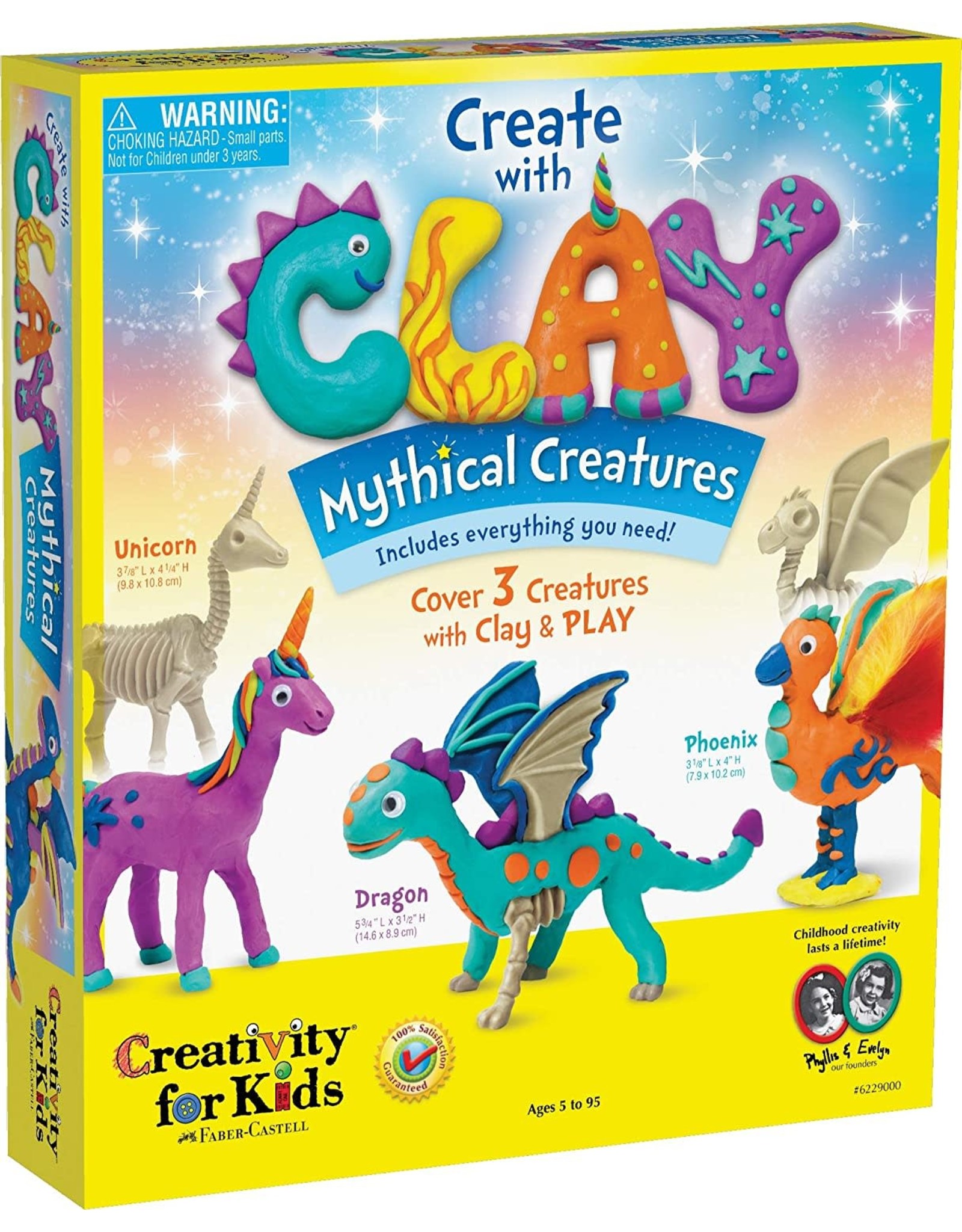 Creativity For Kids Create with Clay Mythical Creatures