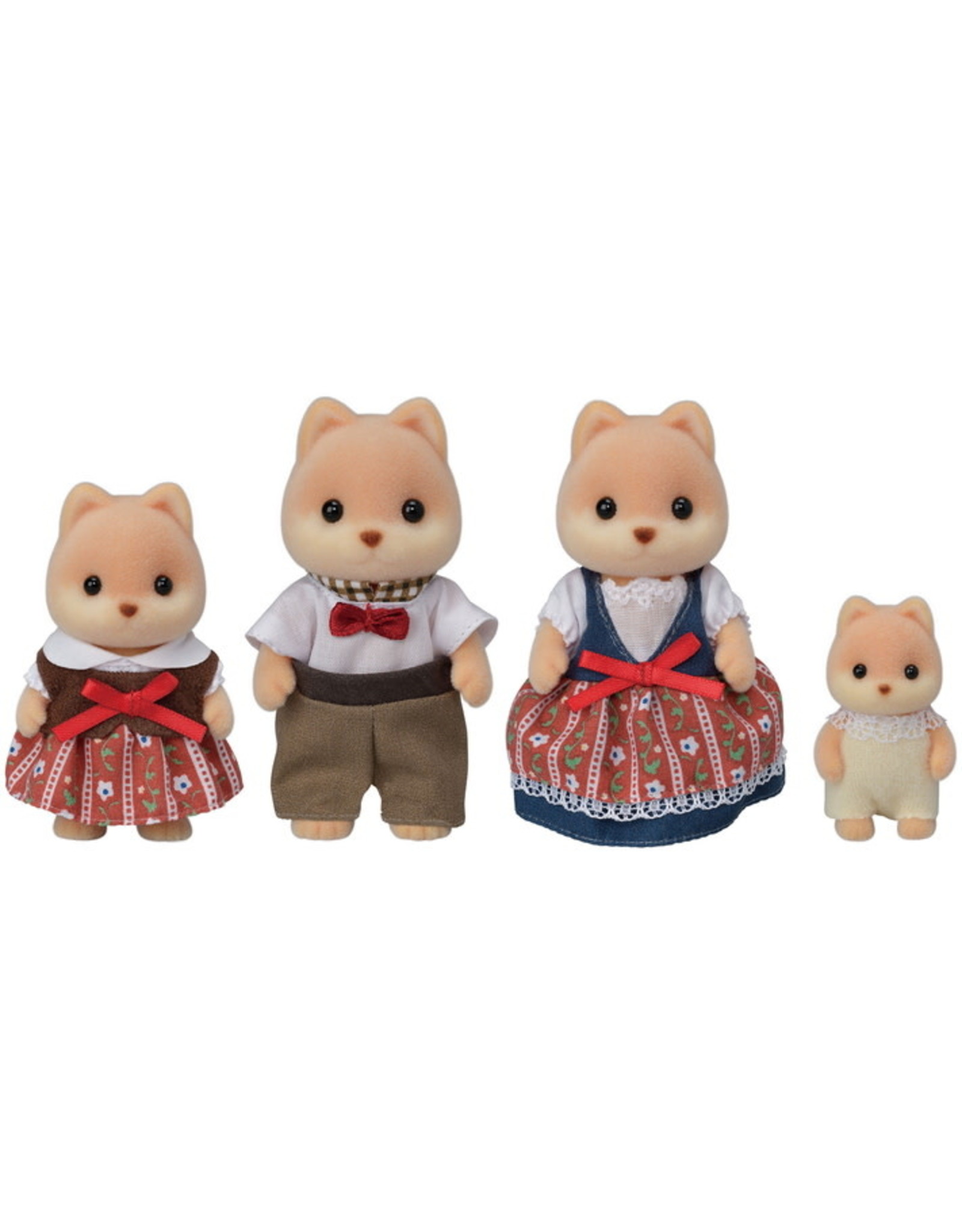 Calico Critters Calico Critters Caramel Dog Family