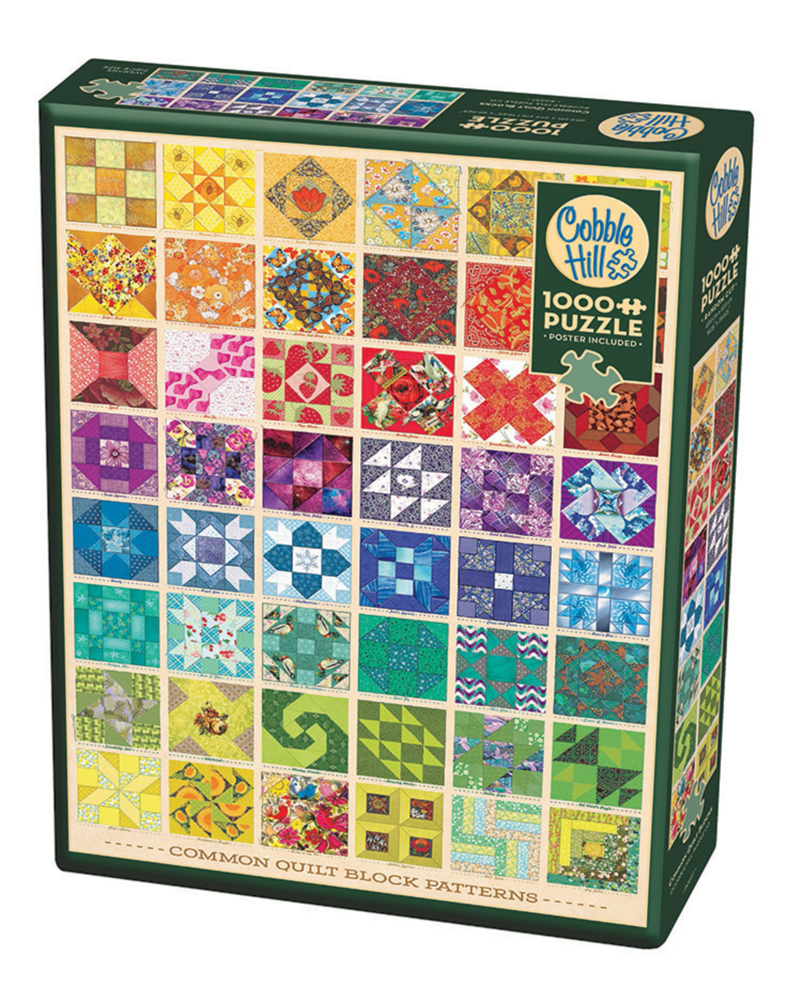 Cobble Hill Common Quilt Blocks 1000 pc