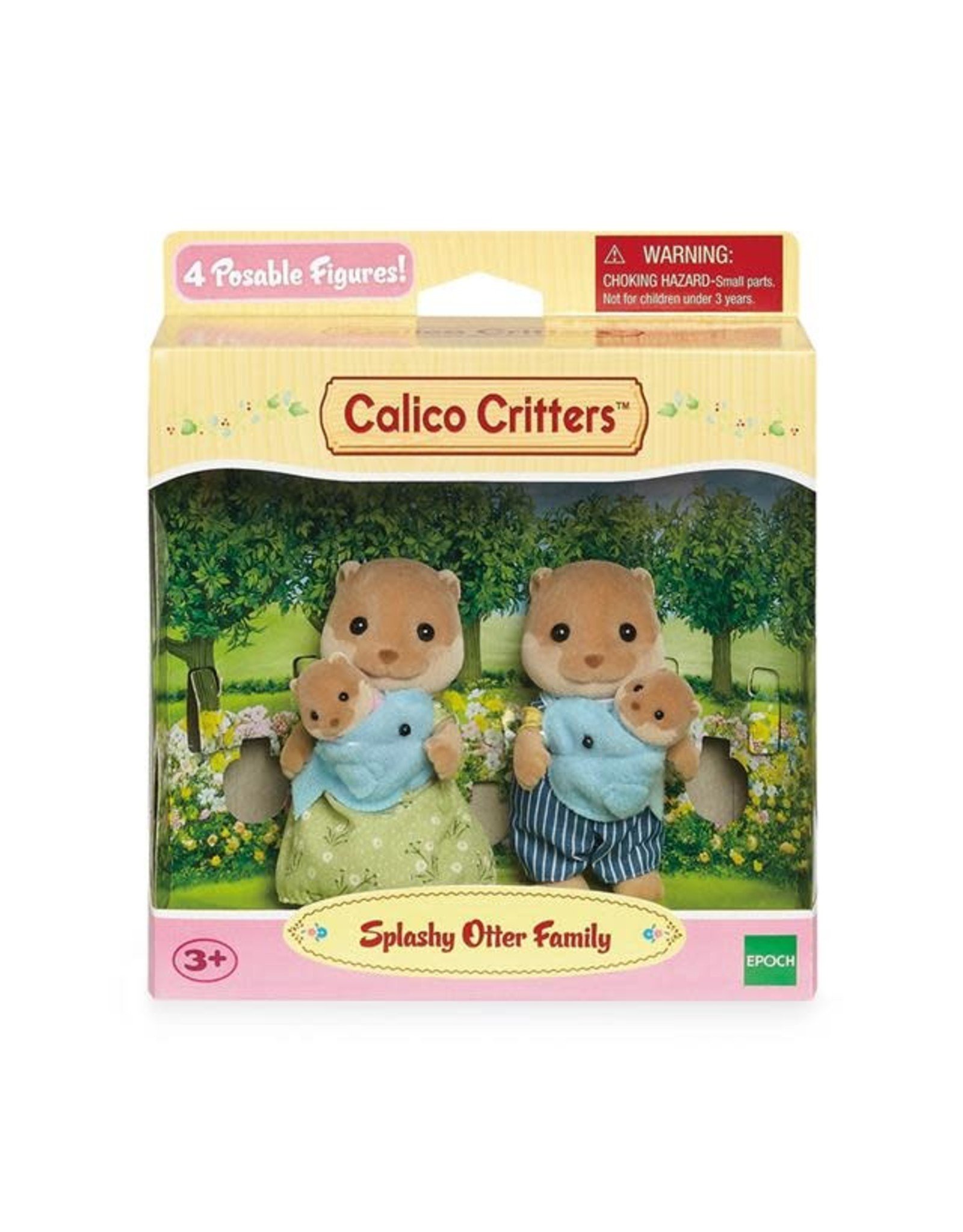 Calico Critters Calico Critters Splashy Otter Family