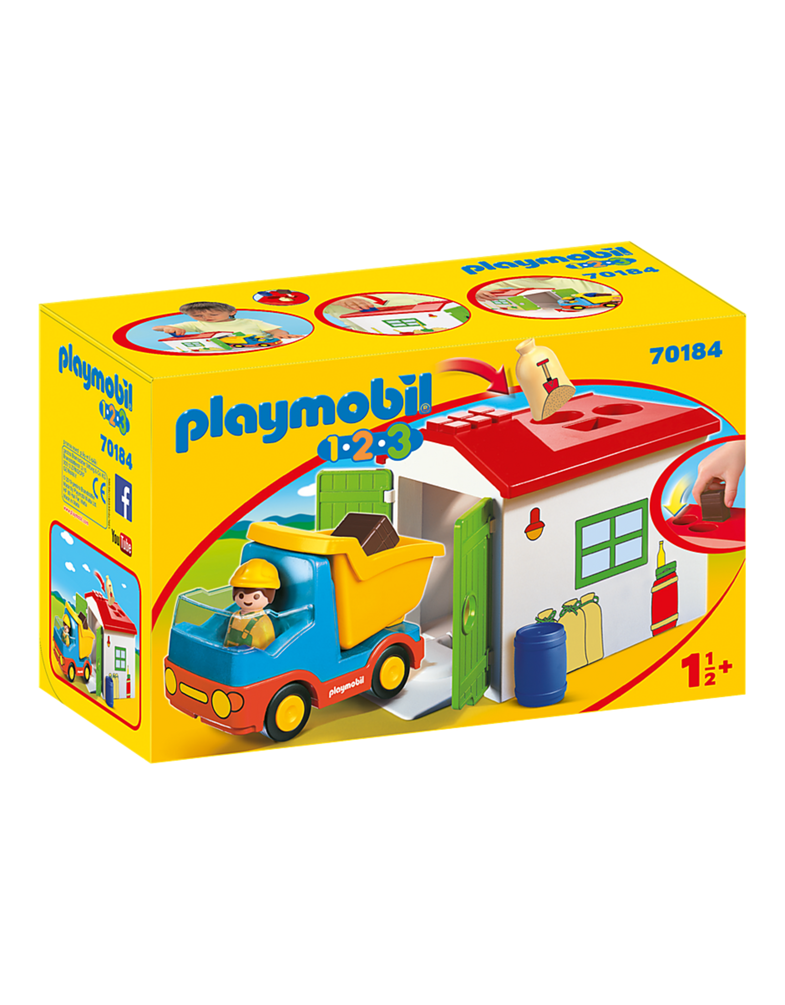 playmobil dump truck