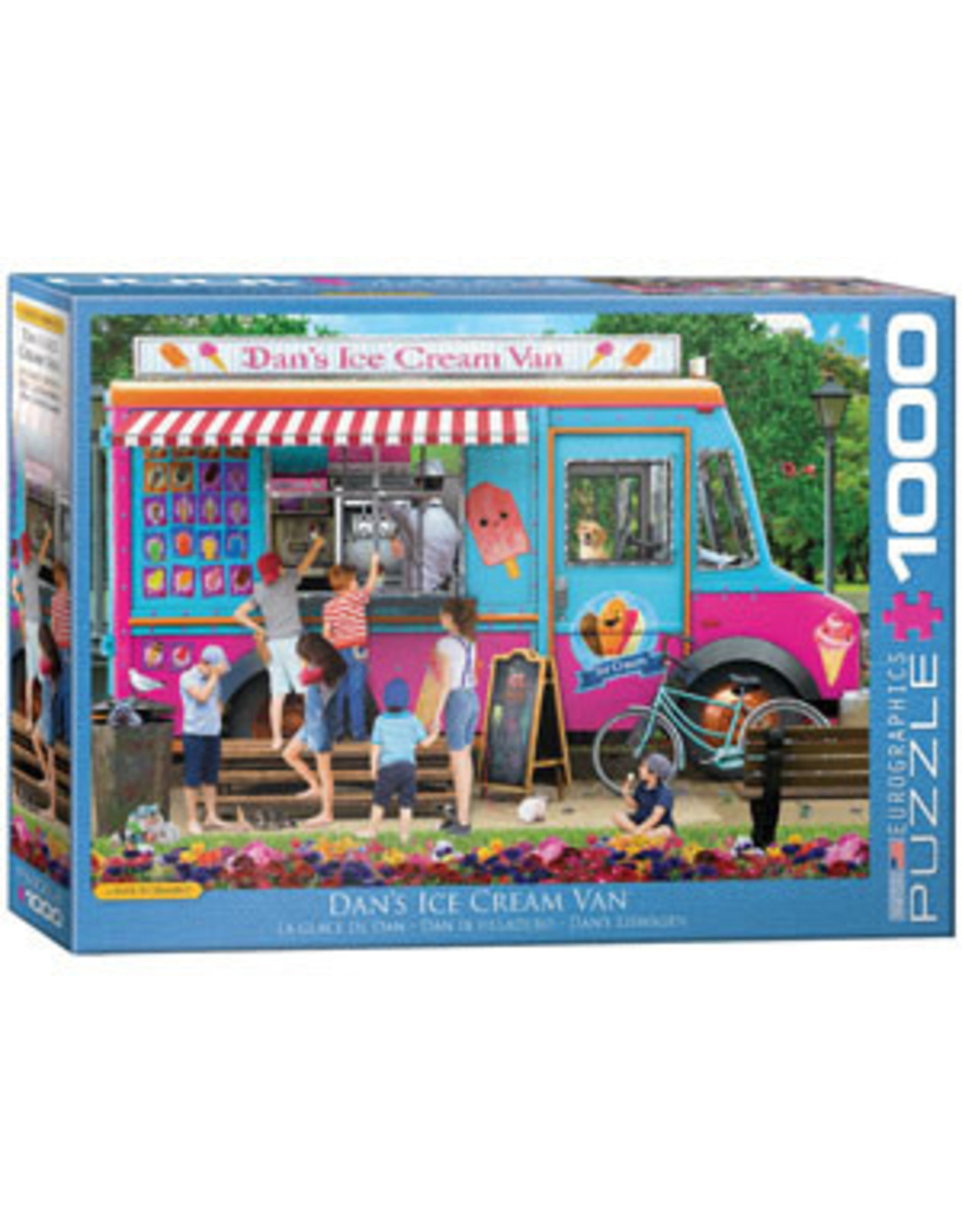 Eurographics Dan's Ice Cream Van by Normand 1000 pc