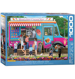 Eurographics Dan's Ice Cream Van by Normand 1000 pc
