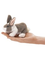 Folkmanis Folkmanis Mini Bunny Rabbit Finger Puppet
