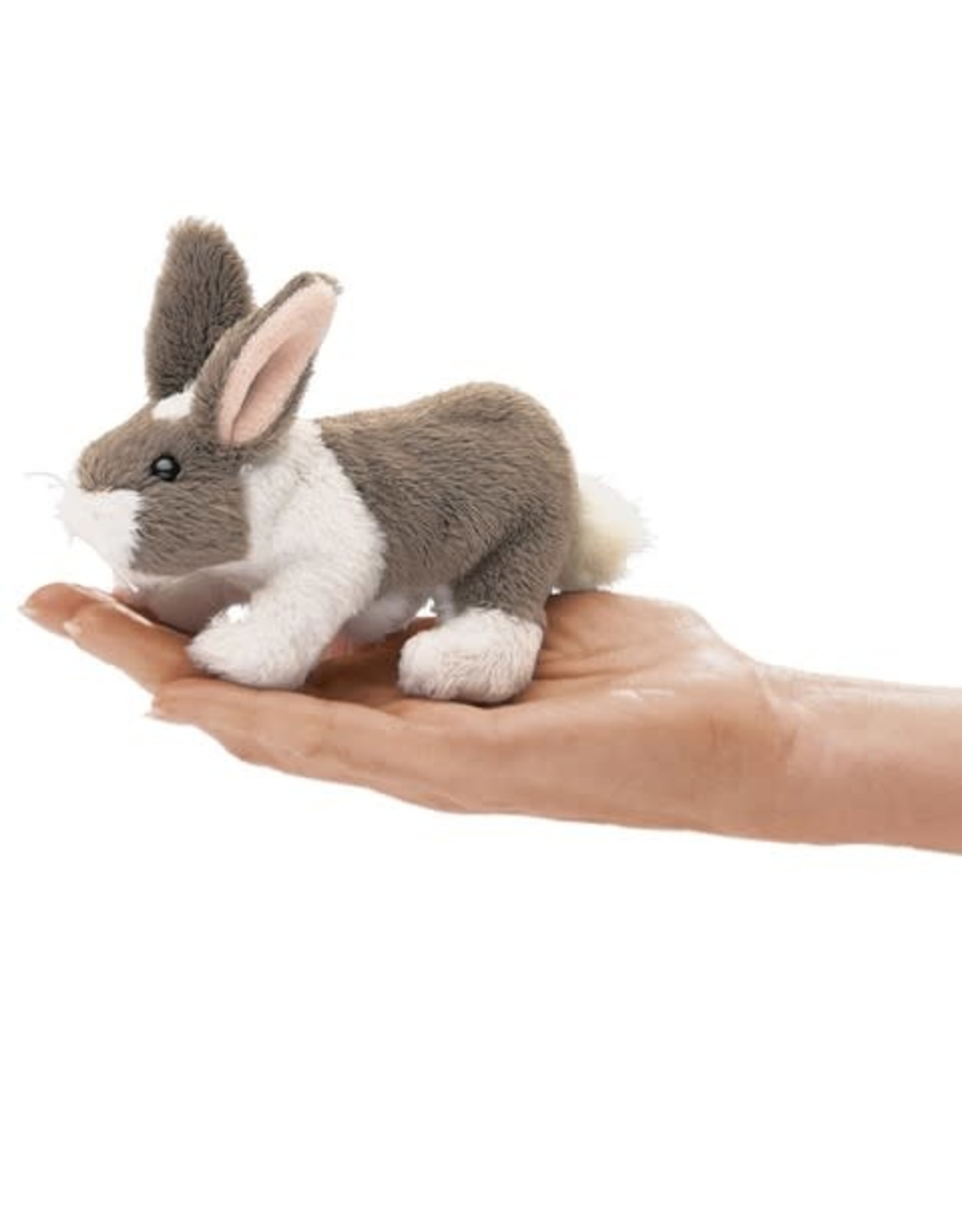 Folkmanis Folkmanis Mini Bunny Rabbit Finger Puppet