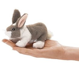 Folkmanis Folkmanis Mini Bunny Rabbit Finger Puppet