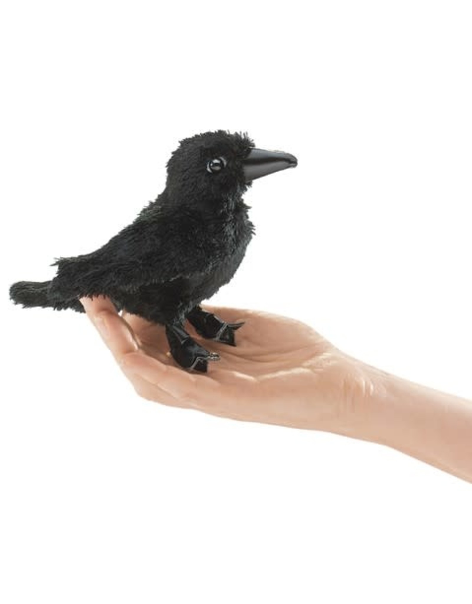 Folkmanis Folkmanis Mini Raven Finger Puppet